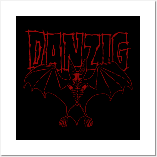 Classic Horror Punk Danzig Posters and Art